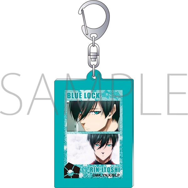 ブルーロック プリズムアクリルキーホルダー 糸師 凛: キャラグッズ
