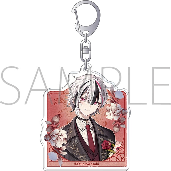 悪魔執事と黒い猫 アクリルキーホルダー／4th Anniversary ベリアン