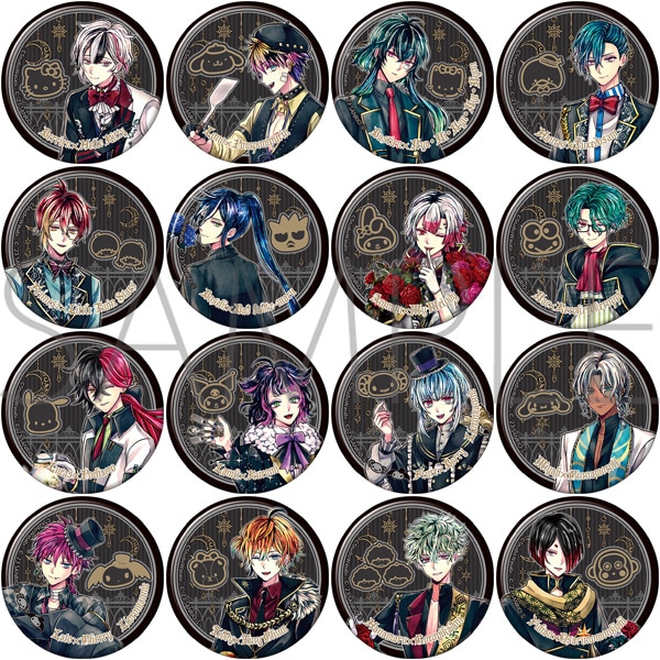 あくねこ 悪魔執事と黒い猫 アモン フルーレ あくねこ サンリオ 缶