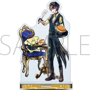 悪魔執事と黒い猫 アクリルスタンド ルカス×ポチャッコ 悪魔執事と黒い