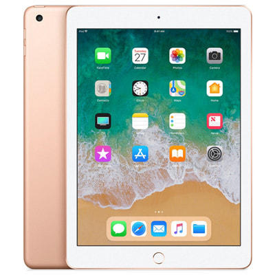 第6世代】iPad2018 Wi-Fi 32GB ゴールド MRJN2LL/A A1893|中古