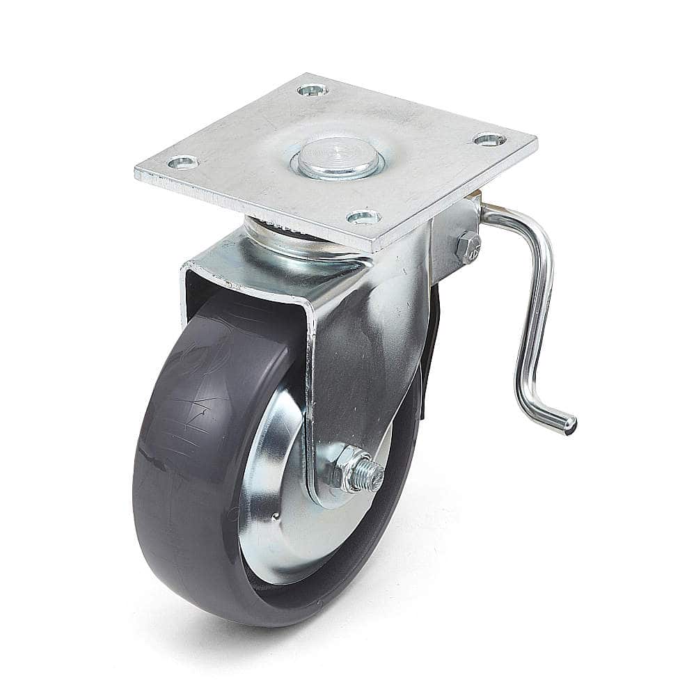 重量用キャスター 400シリーズ プレートタイプ 自在車 【スガツネ工業】