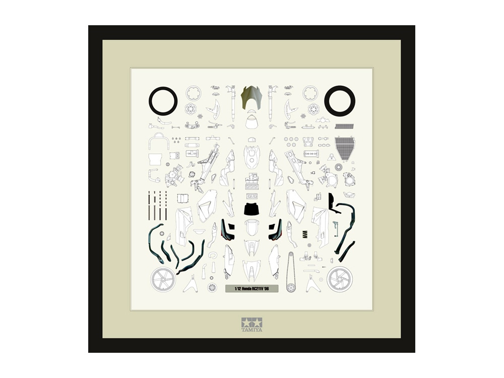 パーツパネルコレクション 1/12 Honda RC211V '06 ソリッド仕様 | タミヤ