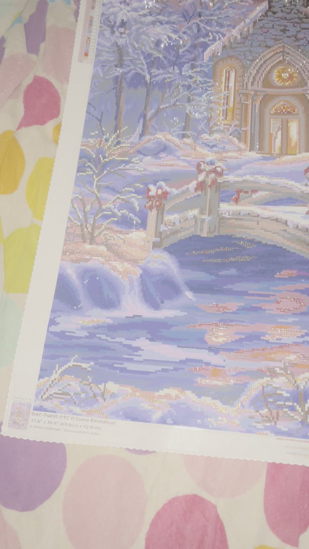 O Come Emmanuel – Diamond Art Club