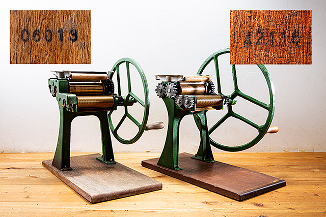 小野式製麺機の裏に書かれたナンバーの謎を解く :: デイリーポータルZ