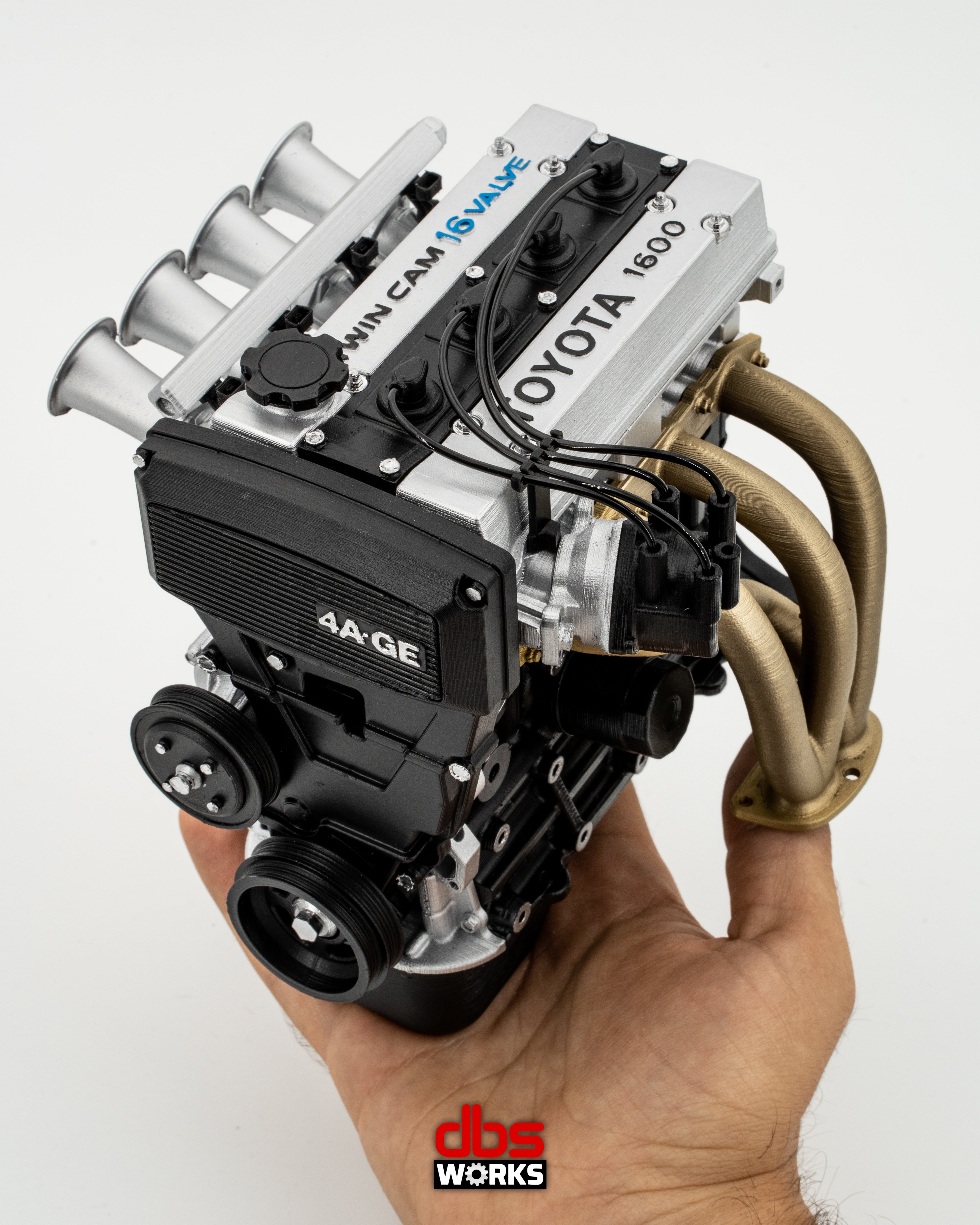 1/4 Toyota 4A-GE 16V Engine - Assembled – dbsworks