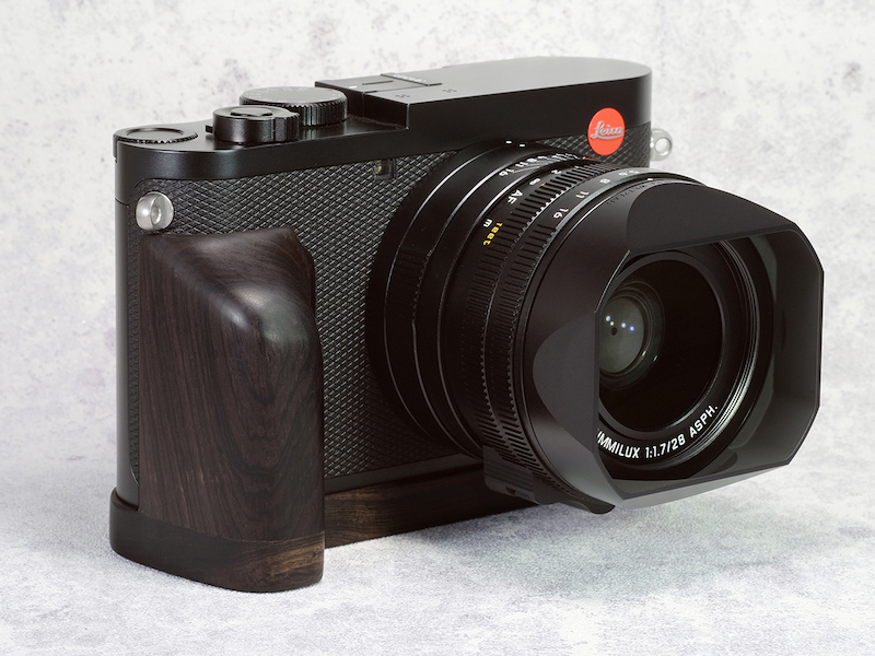 黒檀を使用したライカM10シリーズ/Q2用のウッドグリップ - デジカメ Watch