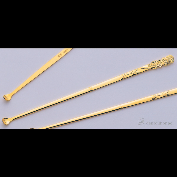 送料無料】 K18 耳かき 松竹梅 / 匠 高級 耳掻き お土産 ブランド