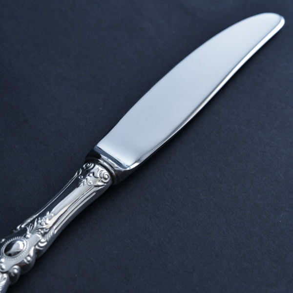 送料無料】 銀製 キングリチャード デザートナイフ / セット ティー