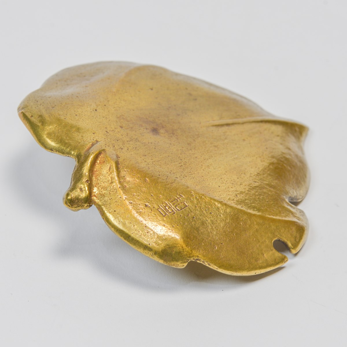 銅製 香立 ぶどうに蛙 大 / お香 線香 リラックス 仏具 人気 高岡銅器