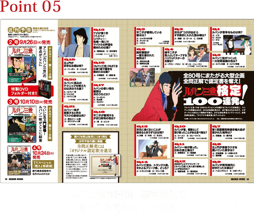 隔週刊 ルパン三世 THE DVD コレクション | デアゴスティーニ公式