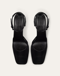 Felice Pump, Black Mesh | Dear Frances