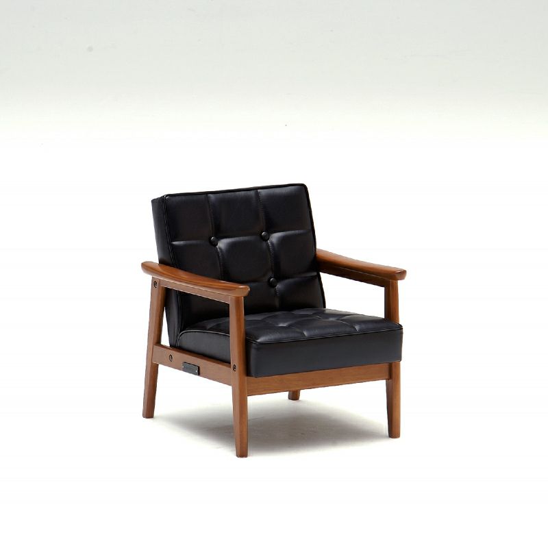 カリモク60 Kチェア 1シーター モケットグリーン［W36140QW