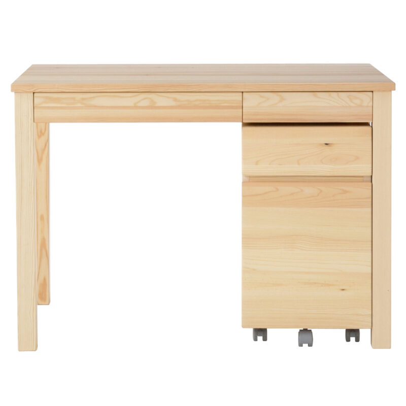 また仕様が変わった？無印良品の「オーク材・無垢材デスク（引出付