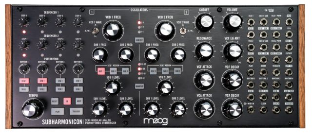 サブ・ハーモニーとポリリズムの形成が可能｜moog、「Subharmonicon