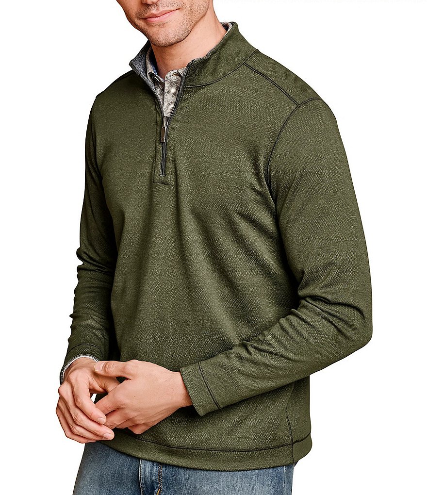Johnston & Murphy XC4 Performance Stretch Reversible Quarter-Zip