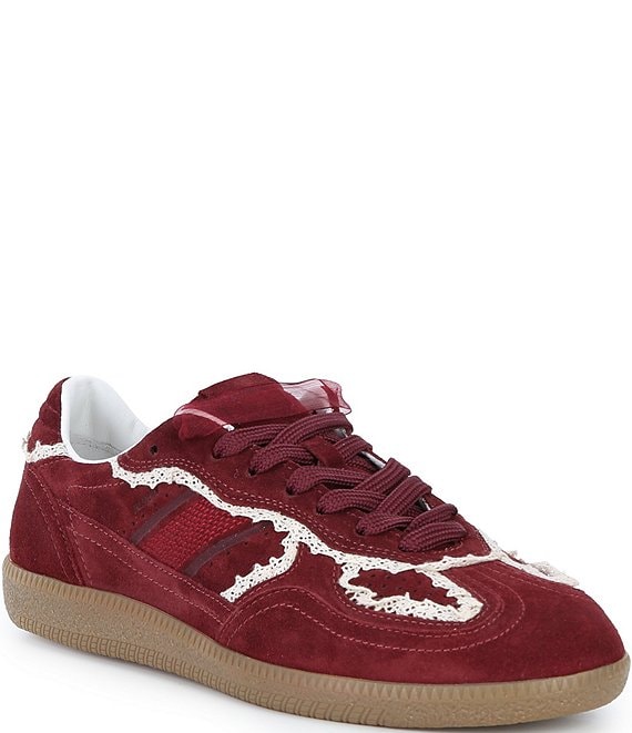 ALOHAS Tb.490 Suede Crochet Lace Trim Detail Sneakers | Dillard's