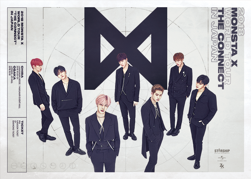 2018 MONSTA X WORLD TOUR “THE CONNECT” IN JAPAN ｜ ダイヤモンド