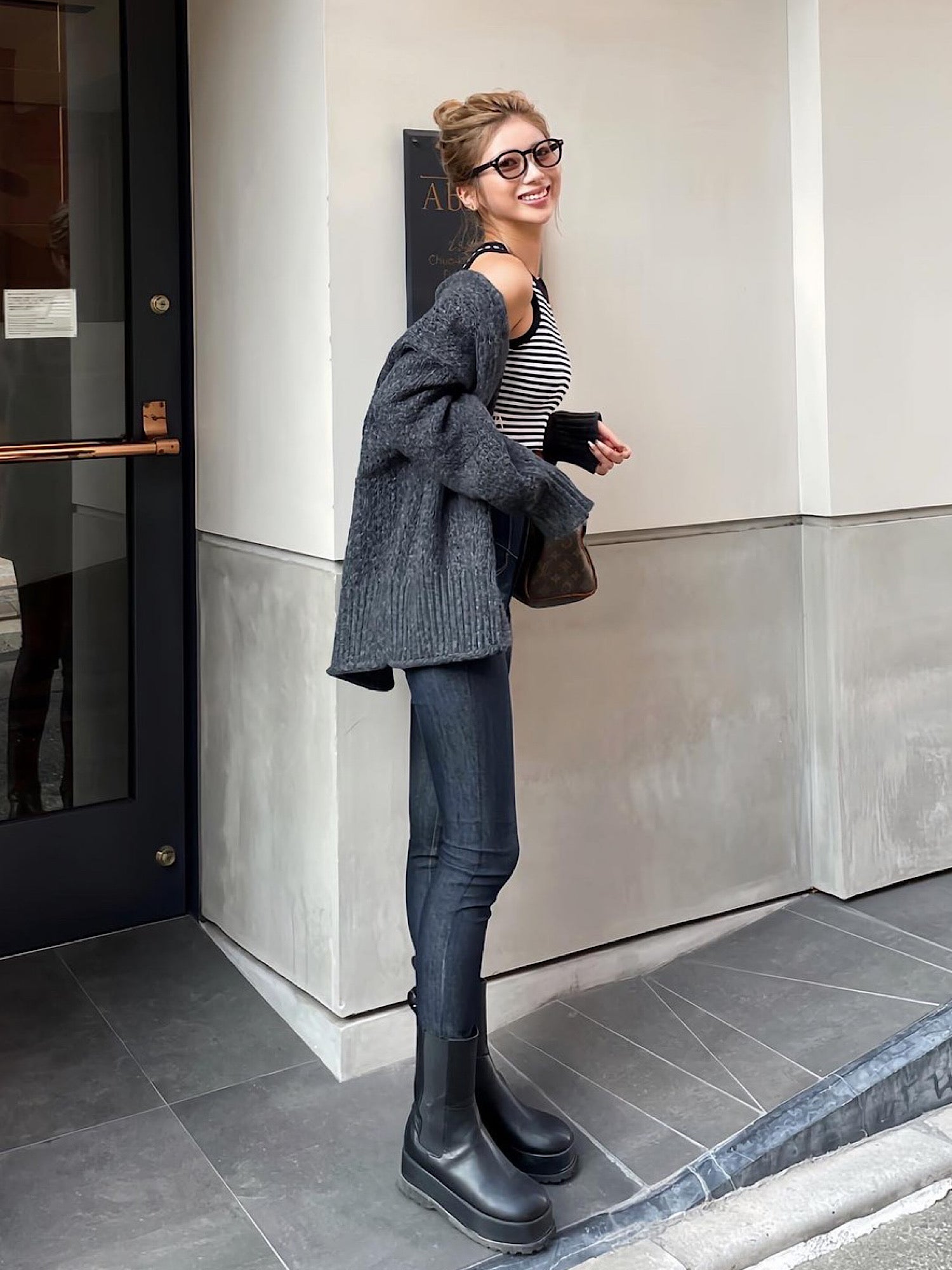 Accent logo side gore boots | DIANTÉ (ディアンテ)公式通販サイト