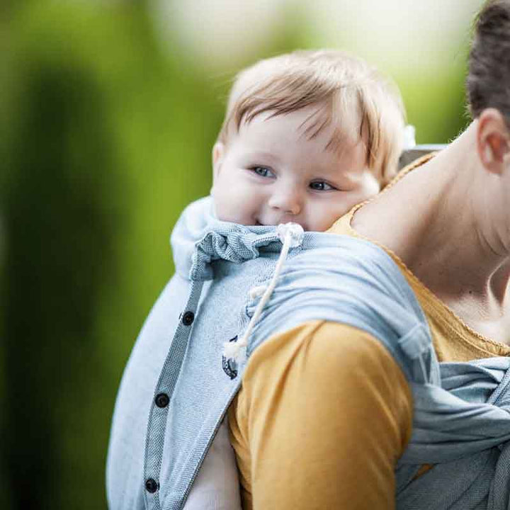 新生児から使える抱っこ紐のディディクリック4u｜ディディモス オーシャン