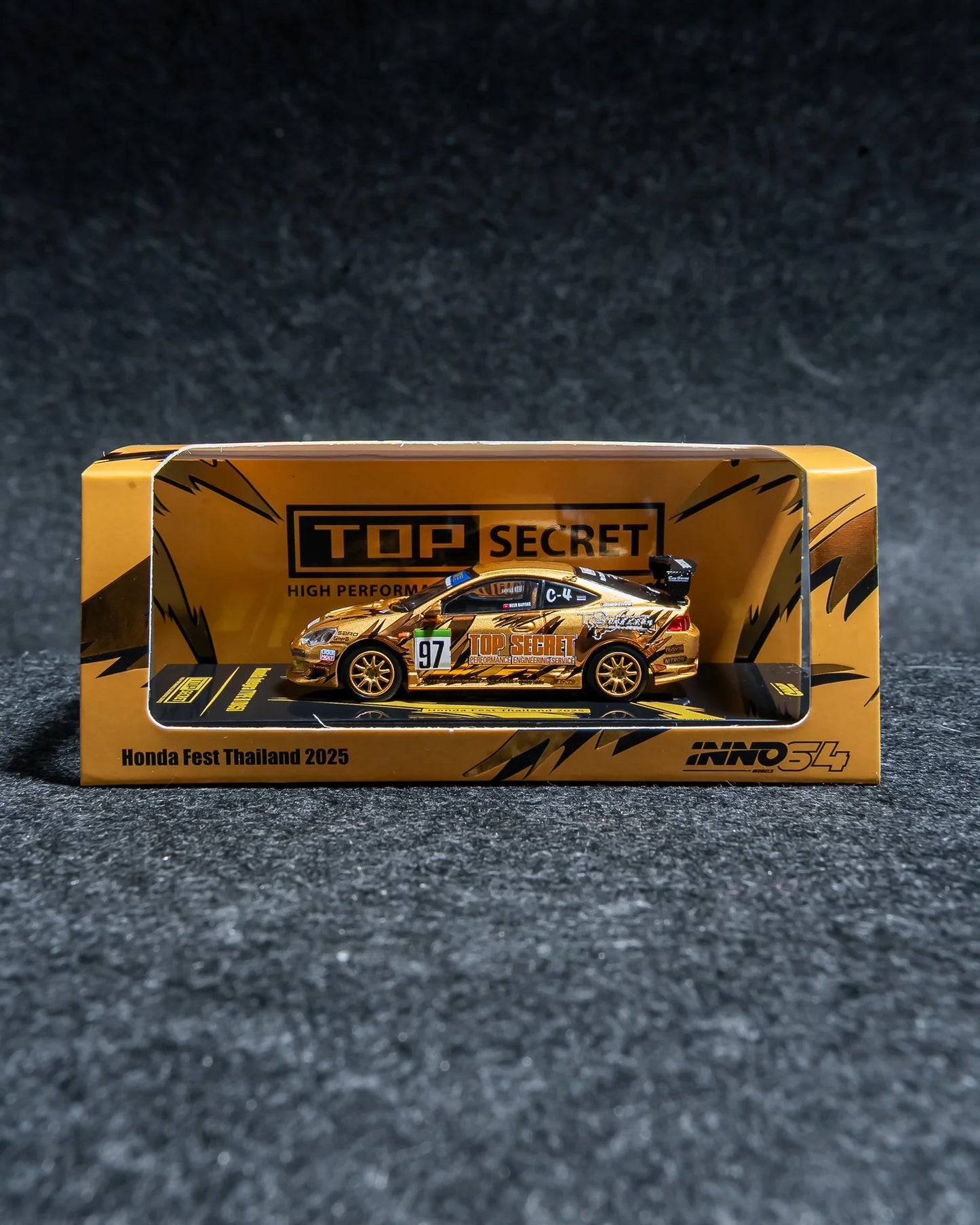 INNO64 TOP SECRET 1/64 HONDA INTEGRA DC5 TYPE R LIMITED HONDA FEST