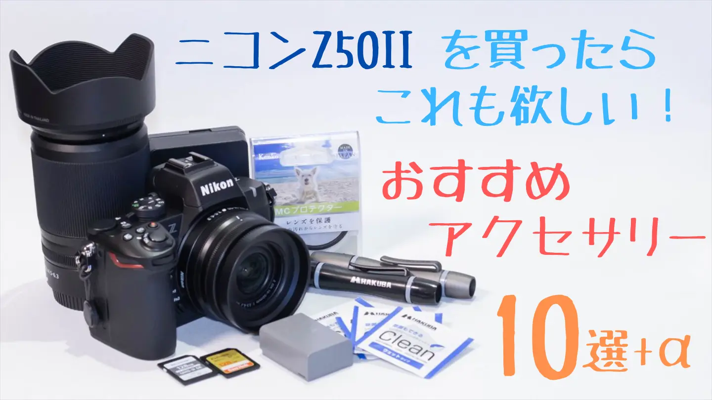初心者向け】ニコンZ50IIと一緒に買いたいアクセサリー10選 | digi-cam.net
