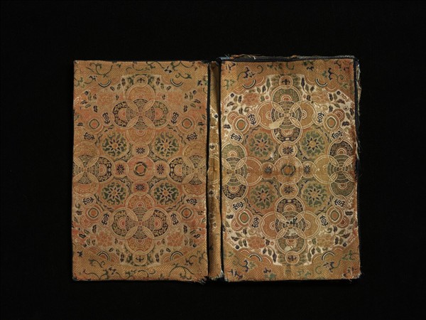 晉王羲之快雪時晴帖冊清乾隆繪山水- 故宮