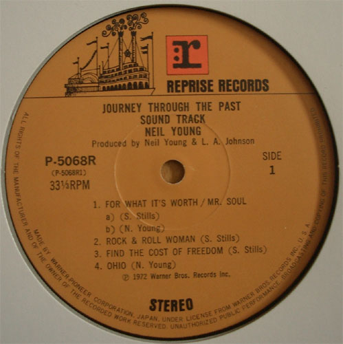 Neil Young / Journey Through The Past (過去への旅路、2LPs) - DISK