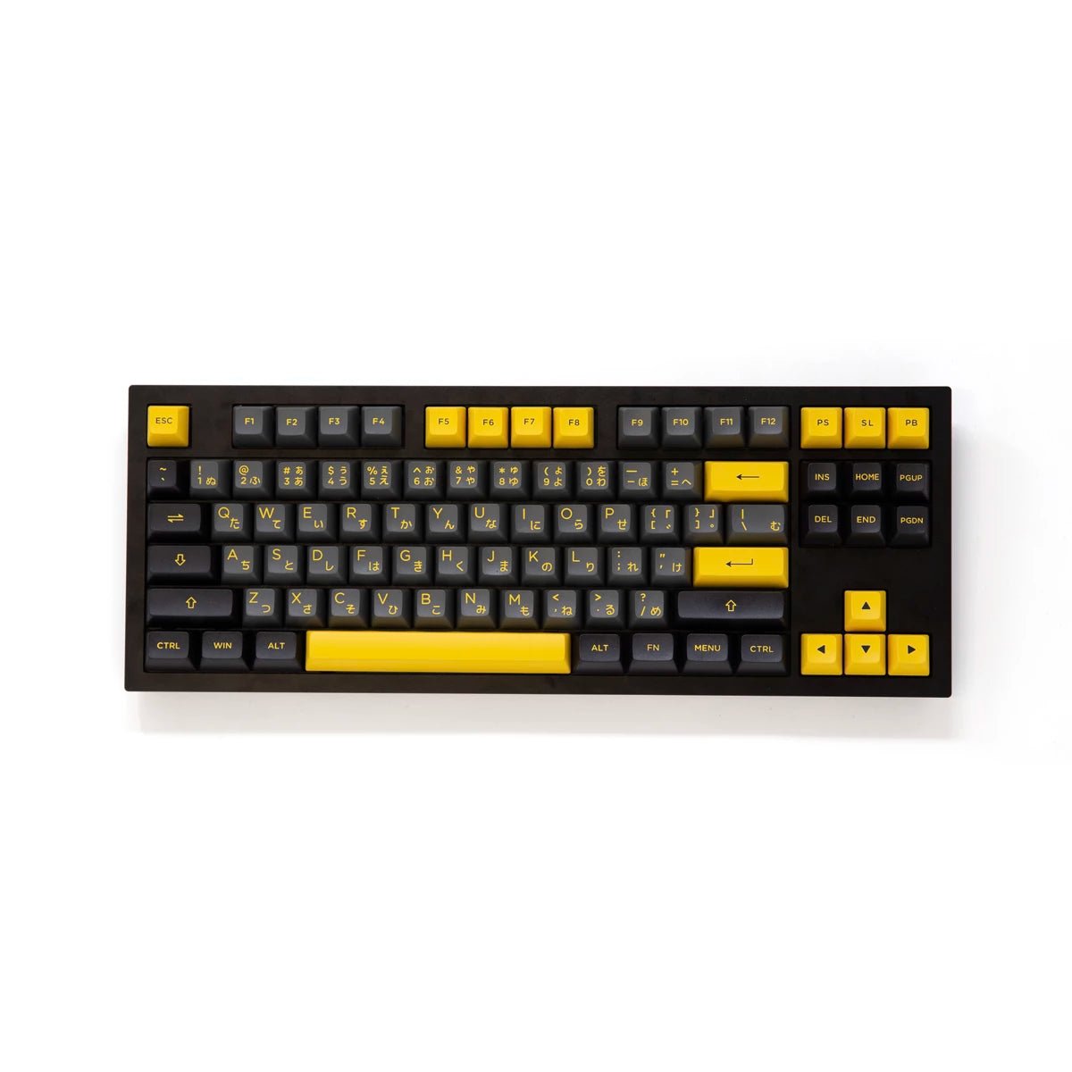 Akko Black & Gold Keycap Set Doubleshot PBT – Divinikey