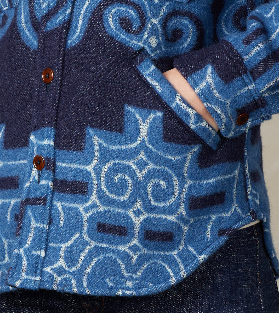 Studio D'Artisan 45th Anniversary Ainu Blanket Shirt – Division