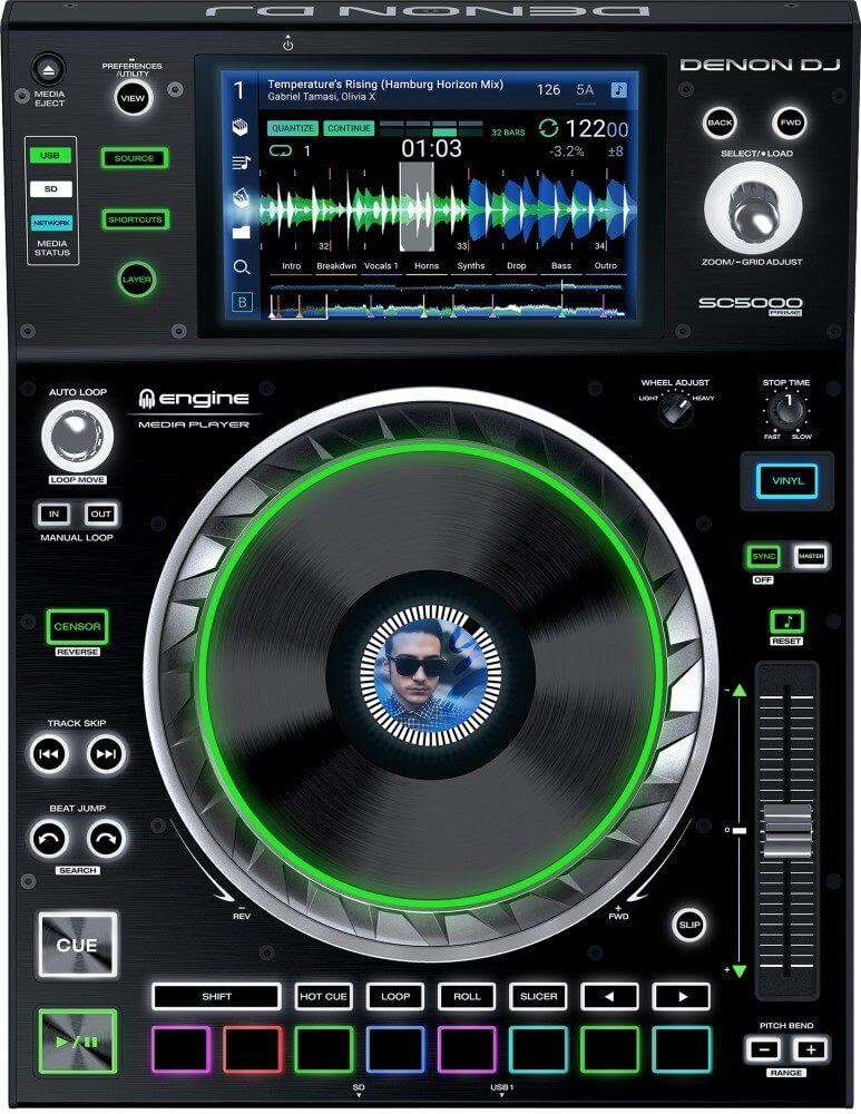 Denon DJ SC5000 Prime Media Player Review And Video | DjTechZone