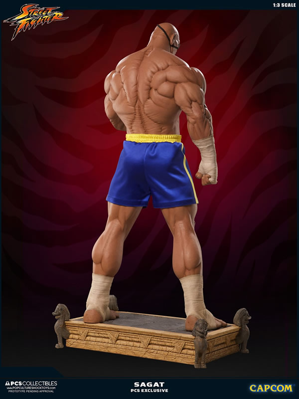 ストリートファイター PCS サガット 1/3 B スタチュー フィギュア