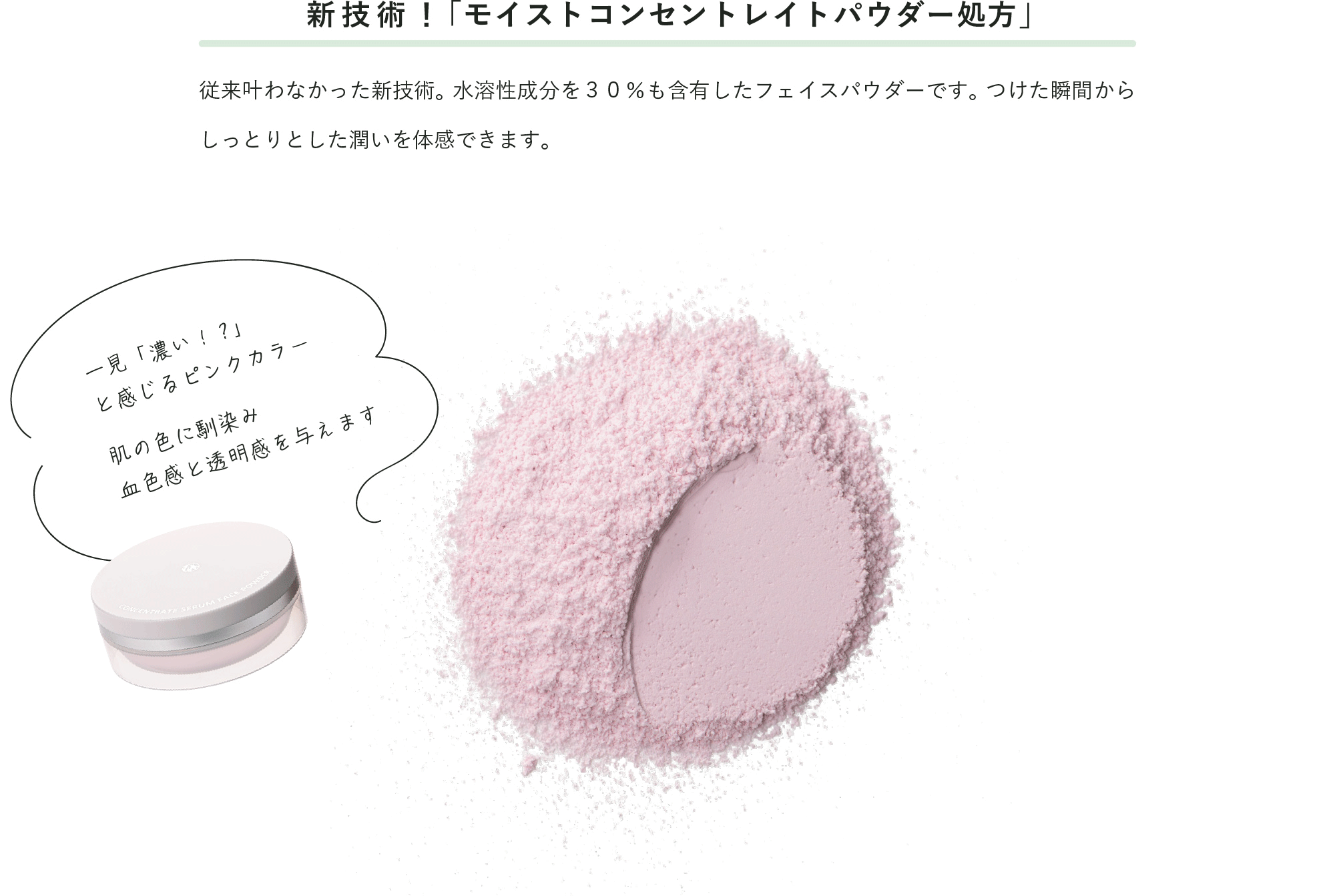 CONCENTRATE SERUM FACE POWDER｜DOC Skincare｜肌のチカラを高め、肌
