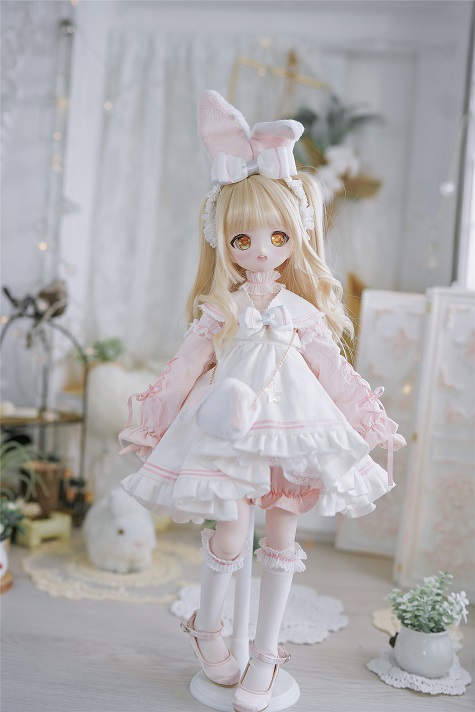 雪追いウサギ（桜・立ち耳：MDD）（MSD・MiniDD）｜DOLK（ドルク）