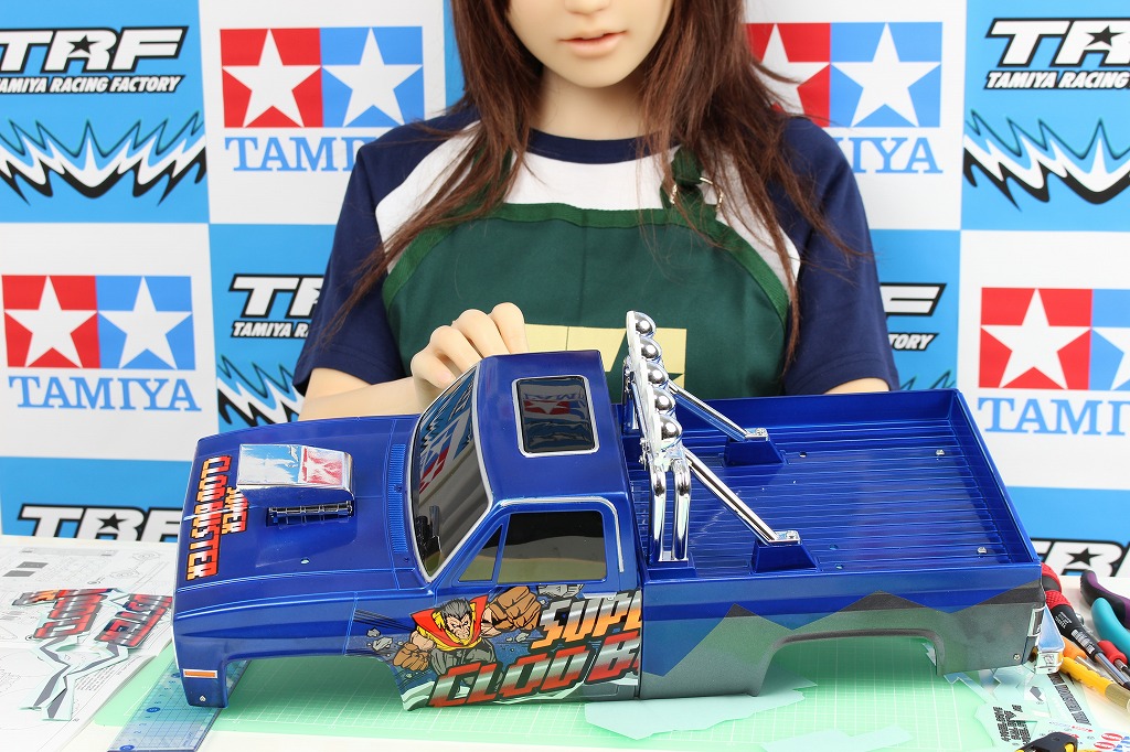 ドールとタミヤ「スーパークラッドバスター」 (組立編5)