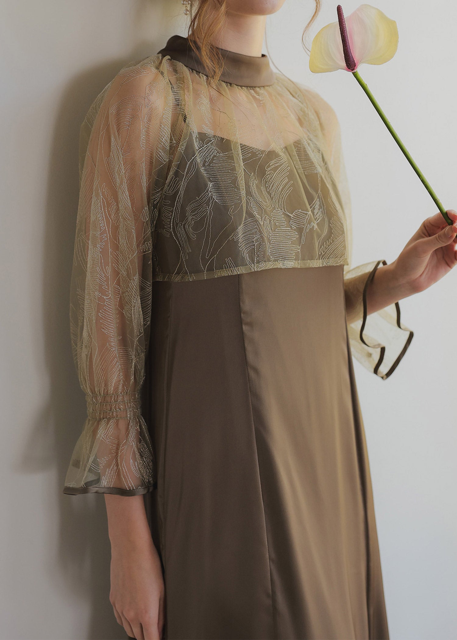 リーフブラウスセットドレス|Dorry Doll