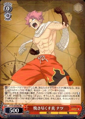 焼き尽くす炎 ナツ(FT/S120-052S) | SR | ドラゴンスター | ヴァイス
