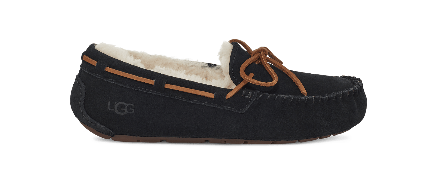 UGG Dakota モカシン ブラック 7 UGG Dakota Black (Women) SALE