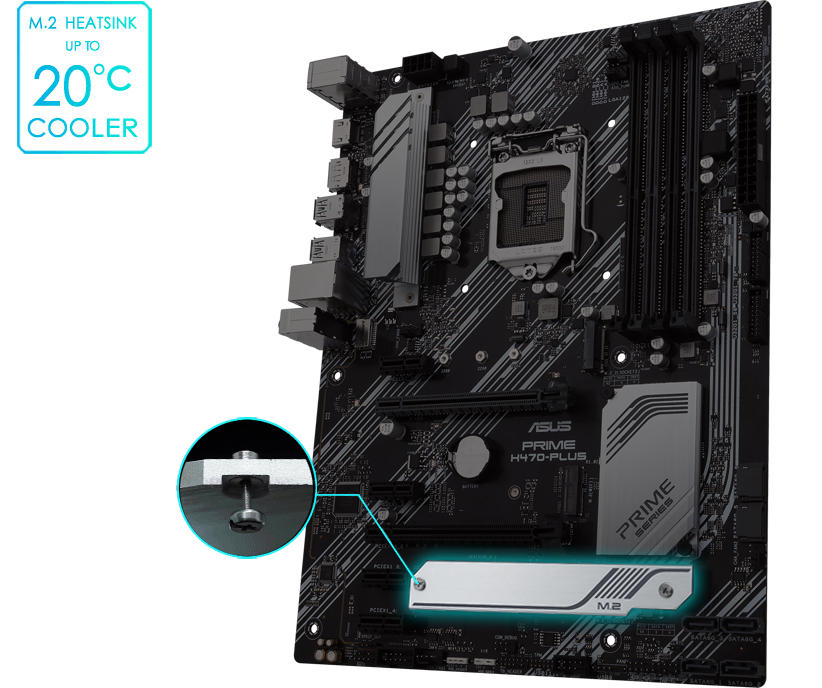 PRIME H470-PLUS｜マザーボード｜ASUS 日本