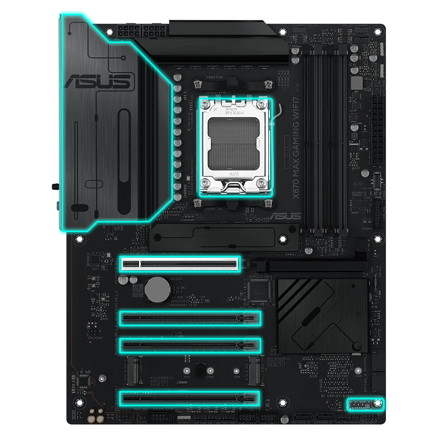X870 MAX GAMING WIFI7｜Motherboards｜ASUS USA