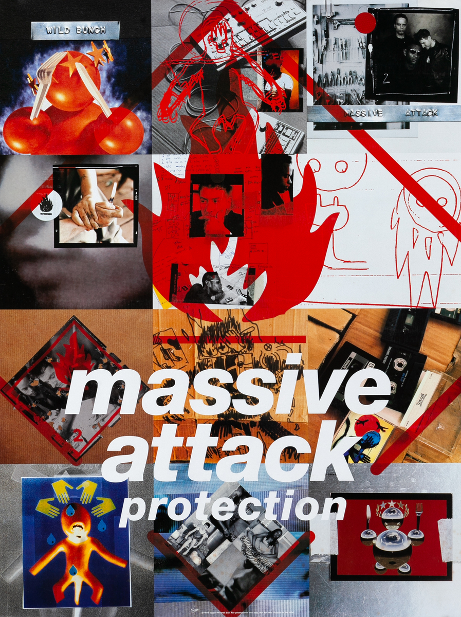 Massive Attack Protection Original Album Poster | David Pollack