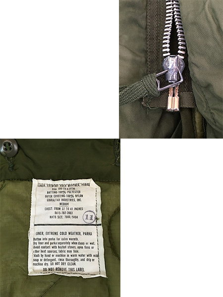 古着 70s 米軍 US ARMY M-65 「Felix the Cat」 ミリタリー モッズ