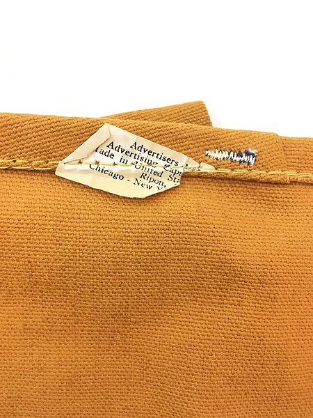 雑貨 古着 80s- MISSION HIRDWARE CO. 企業 広告用 キャンバス ワーク