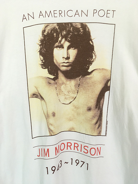 古着 90s USA製 The Doors Jim Morrison 「An American Poet」 フォト