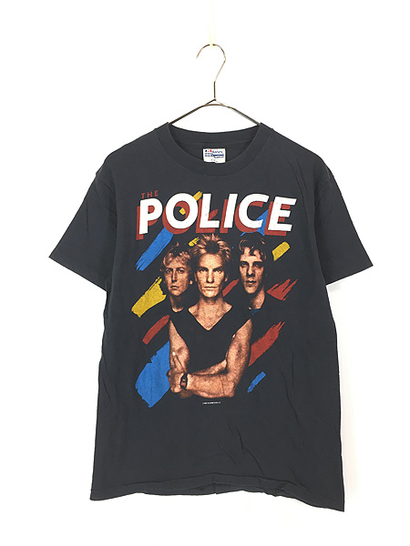 古着 80s USA製 THE POLICE 「Synchronicity」 ツアー ホワイト レゲエ