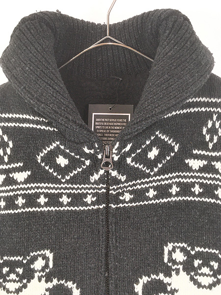 古着 Deadstock!! Schott × Grateful Dead デッドベア ボア フリース