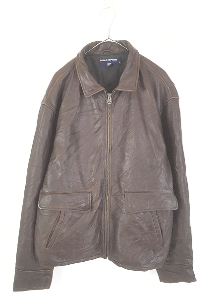 古着 60s Montgomery Ward 「ツースター」 パデッド ハの字 本革