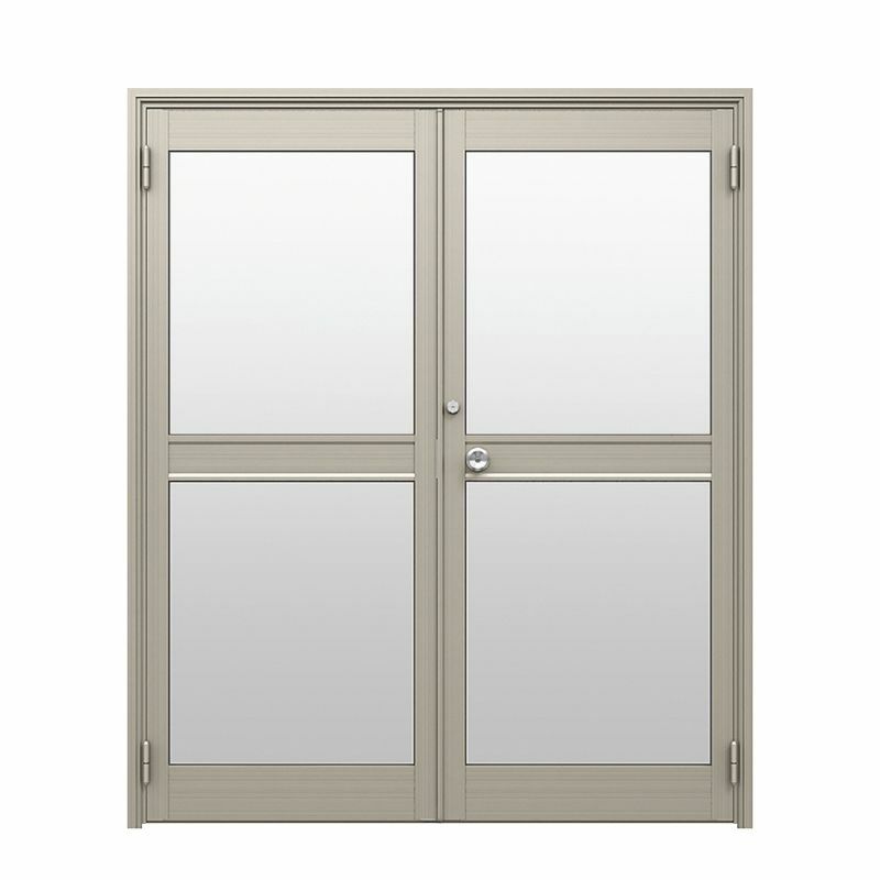 クリエラガラスドアPG 内付型 三方枠仕様 特注 W1057～1827×H1901