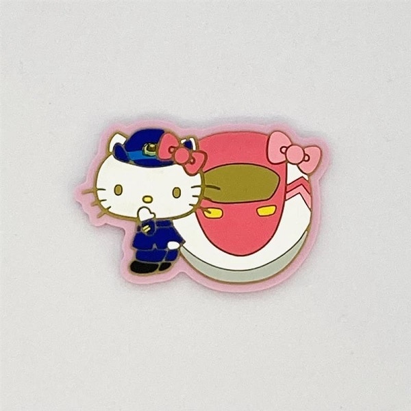 ハローキティ新幹線 ラバーマグネット Shinkansen: 鉄道グッズ