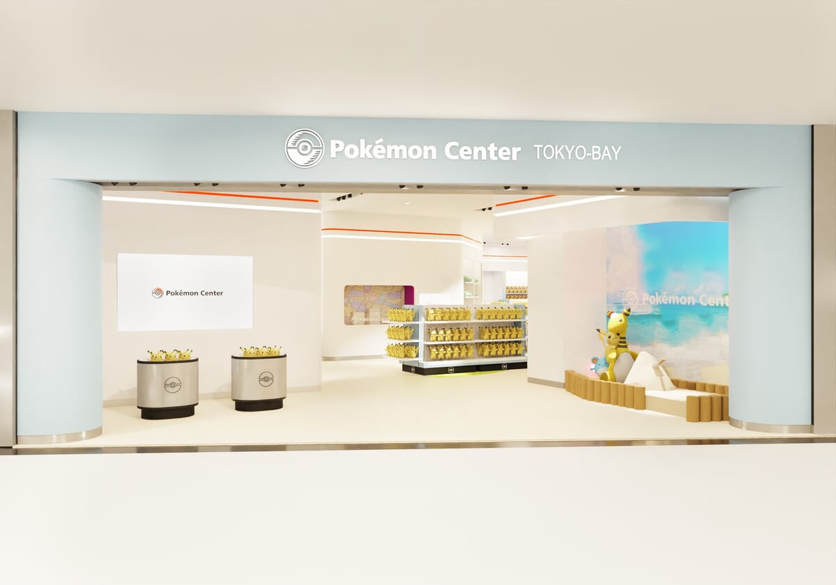 ピカチュウ・デンリュウ・マリルのオープン記念グッズも登場